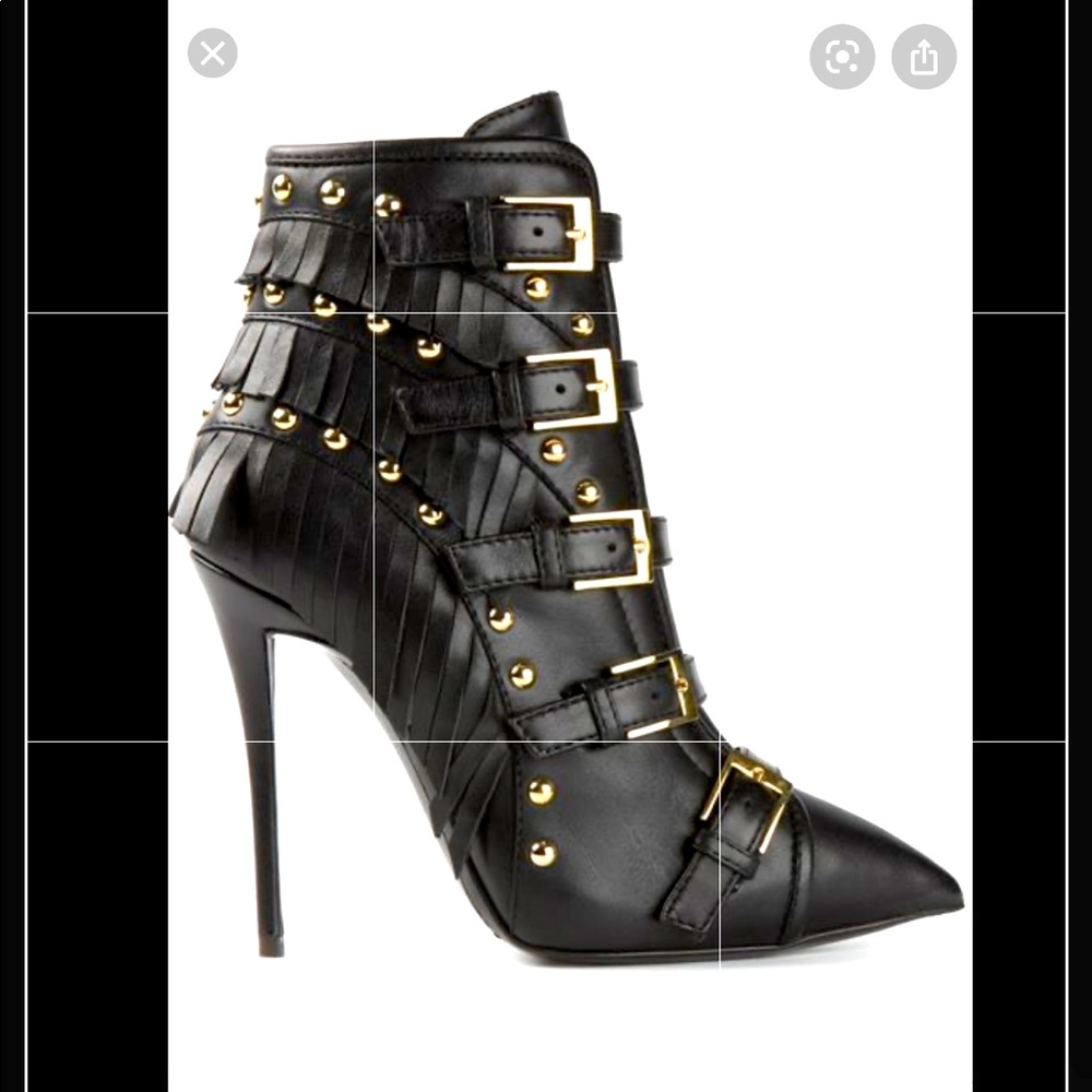 Giuseppe Zanotti fringed heels